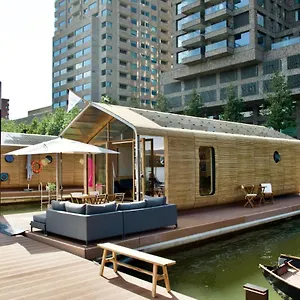 Wikkelboat Nr4 At Floating Rijnhaven Rotterdam
